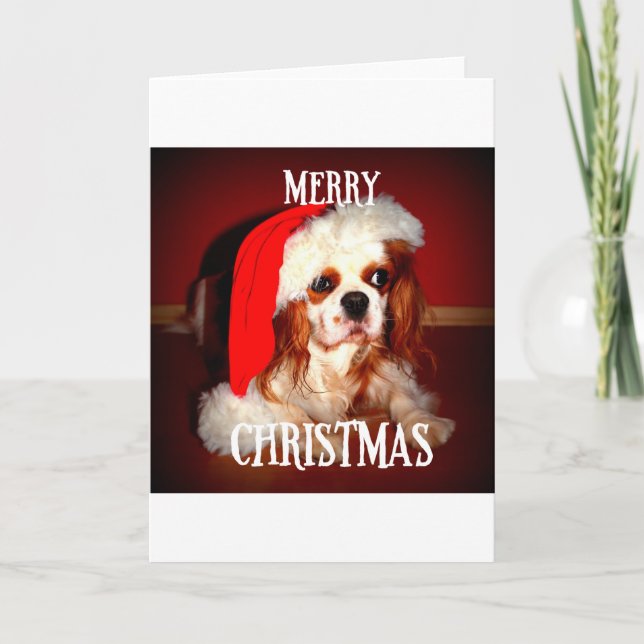 merry christmas santa cav holiday card (Front)