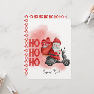 Merry Christmas Santa Christmas ho ho ho Invitation