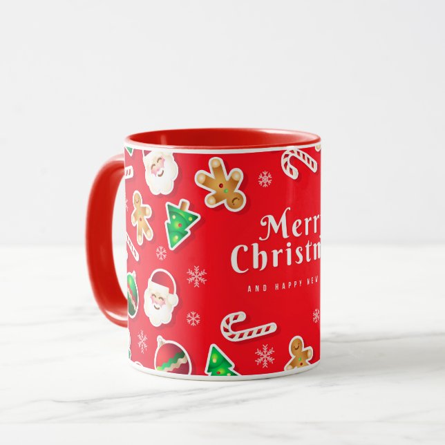 Merry Christmas Santa Christmas  Mug (Front Left)