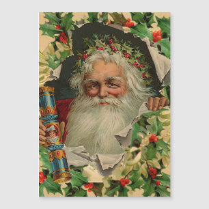 Merry Christmas Santa Claus Antique classic