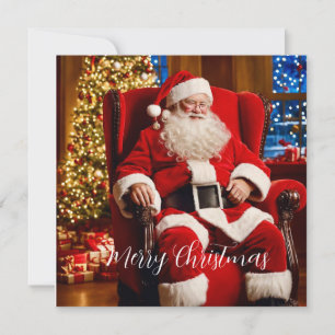 Merry Christmas Santa Claus Card