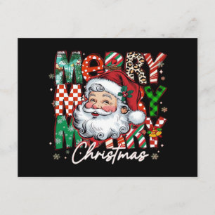 Merry Christmas Santa Claus Essential Enclosure Card