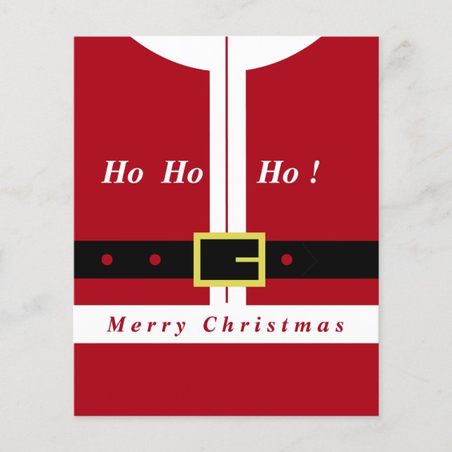 Merry Christmas Santa Claus Flyers (Front)
