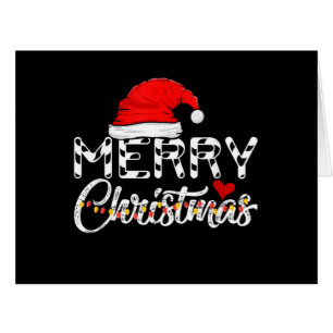 Merry Christmas Santa Claus Funny Family
