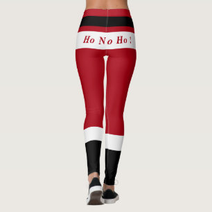 Merry Christmas Santa Claus Funny Leggings