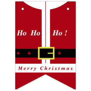 Merry Christmas - Santa Claus - Gifts For Everyone Bunting