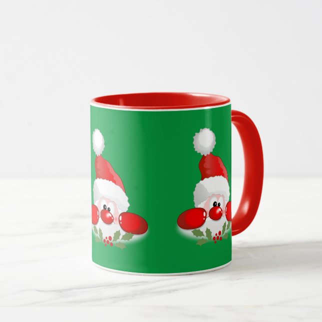 Merry Christmas Santa Claus Mug (Front Right)