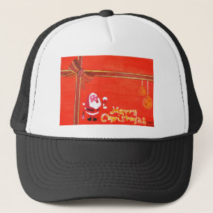 Merry Christmas Santa Claus Trucker Hat