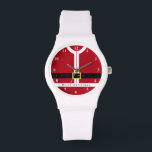 Merry Christmas Santa Claus Watch Funny<br><div class="desc">Merry Christmas Funny Santa Claus Watches - MIGNED Design</div>