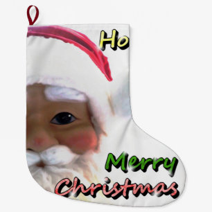 Merry Christmas Santa Clause Large Christmas Stocking