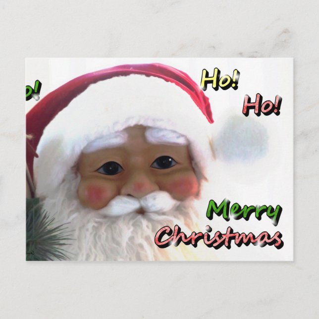 Merry Christmas Santa Clause Postcard (Front)