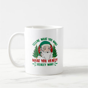 Merry Christmas Santa Coffee Mug