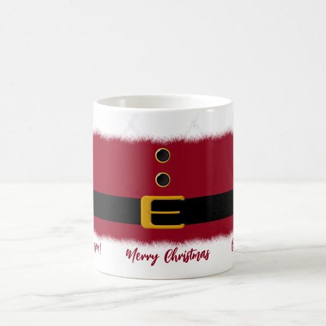Merry Christmas-Santa- Coffee Mug (Center)