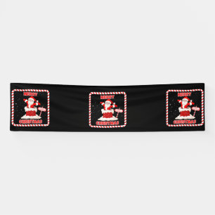 Merry Christmas Santa Collection 2.5x10 Vinyl Banner