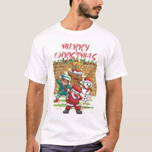 Merry Christmas Santa Dab T-Shirt