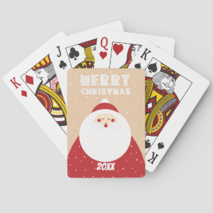 Merry Christmas/Santa Design/Playing Cards