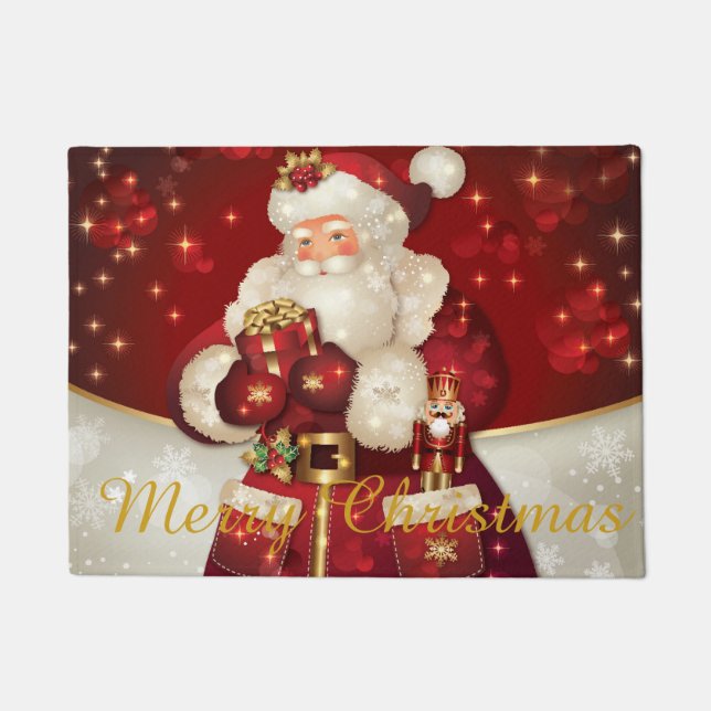 Merry Christmas Santa Doormat (Front)