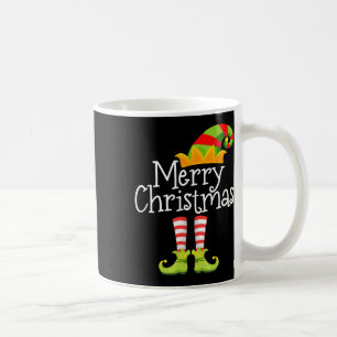 Merry Christmas Santa Elf Squad Reindeer Funny Xma Coffee Mug