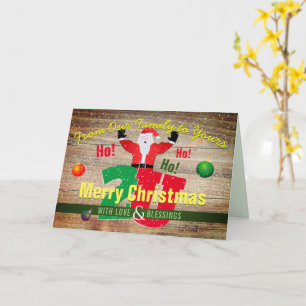 Merry Christmas Santa from Our Family to Yours Card