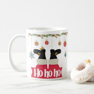 Merry Christmas Santa Ho Ho Ho Coffee Mug