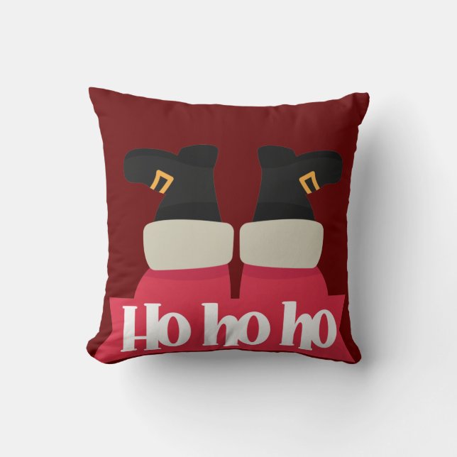 Merry Christmas Santa Ho Ho Ho Cushion (Front)