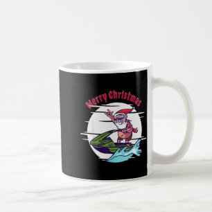 Merry Christmas Santa Jet Ski Watersrts  Coffee Mug
