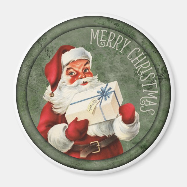 Merry Christmas Santa Magnet (Front)