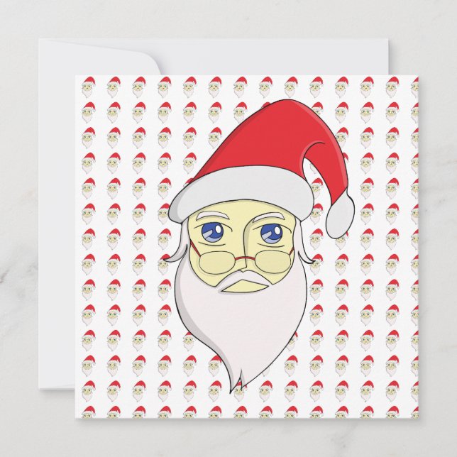 Merry Christmas Santa Save The Date (Front)
