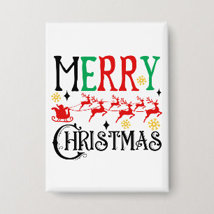 Merry Christmas Santa Sleigh-61049 T-Shirt