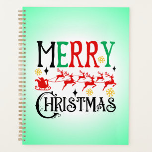 Merry Christmas Santa Sleigh-61049 T-Shirt Planner