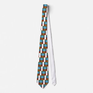 Merry Christmas Santa Suit Tie