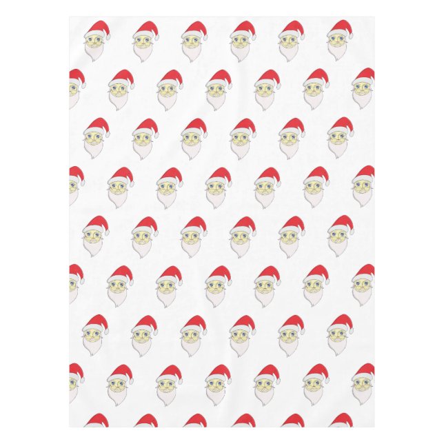 Merry Christmas Santa Tablecloth (Front)