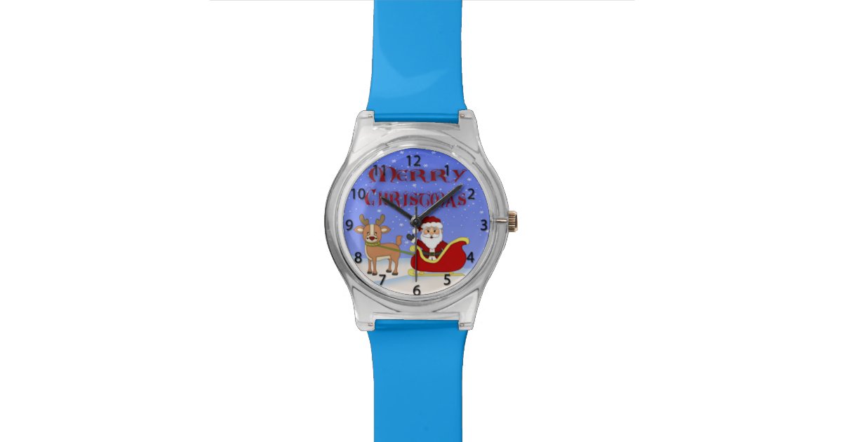 Merry Christmas Santa Watch Zazzle