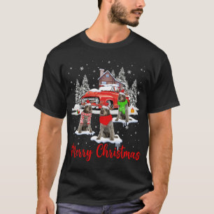 Merry Christmas Santa Wirehaired Pointing Griffon T-Shirt