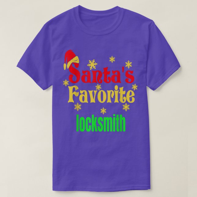 Merry christmas Santas Favourite Full of christmas T-Shirt (Design Front)