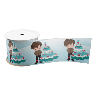 Merry Christmas     Satin Ribbon