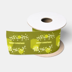 Merry Christmas Satin Ribbon