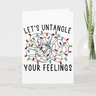 Merry Christmas School Psychologist Therapy Outfit Card