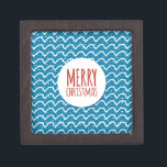 Merry Christmas Seamless Pattern Blue Texture Gift Box<br><div class="desc">Merry Christmas Seamless Pattern Blue Texture</div>
