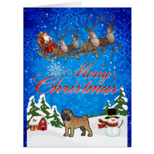 Merry Christmas Shar Pei