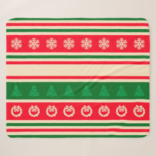 Merry Christmas Sherpa Blanket