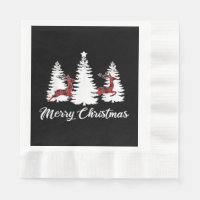 Merry Christmas Shirt for Women Buffalo Plaid Rein