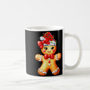Merry Christmas Shirt Gingerbread Santa Pajamas Gi Coffee Mug