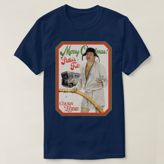 Merry Christmas Shitters Full T-Shirt (Design Front)