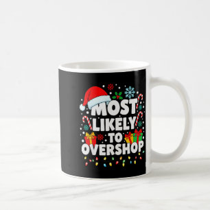 Merry Christmas Shopper Funny Festive Holiday  Coffee Mug