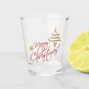 Merry Christmas Shot Shot Glass