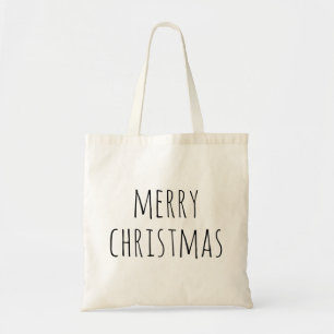 Merry Christmas. Simple cute minimalist holiday  Tote Bag