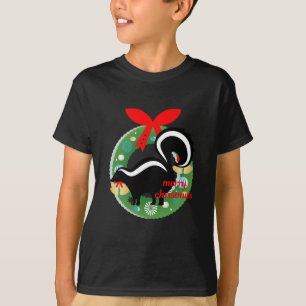 merry christmas skunk T-Shirt