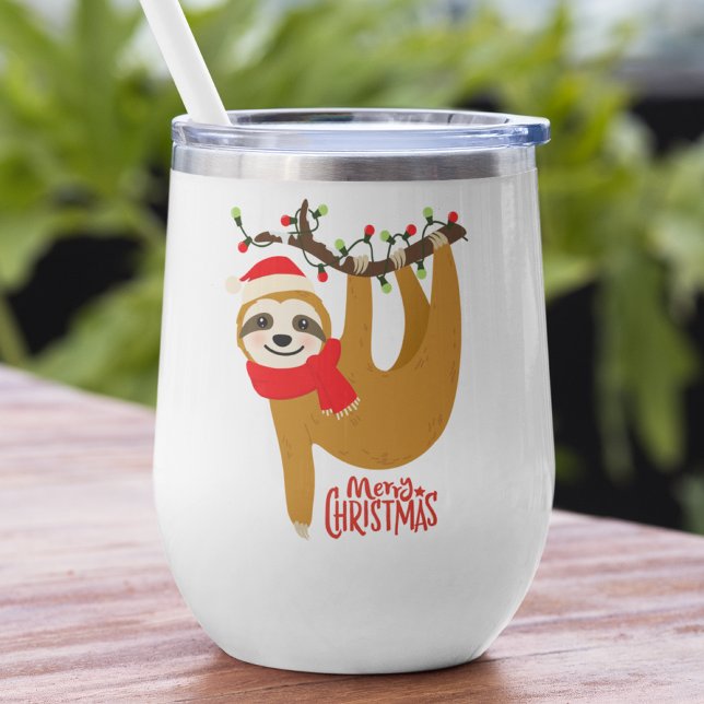 Merry Christmas Sloth Cute Holidays (Creator Uploaded)