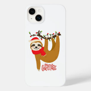 Merry Christmas Sloth   Holidays Case-Mate iPhone 14 Plus Case